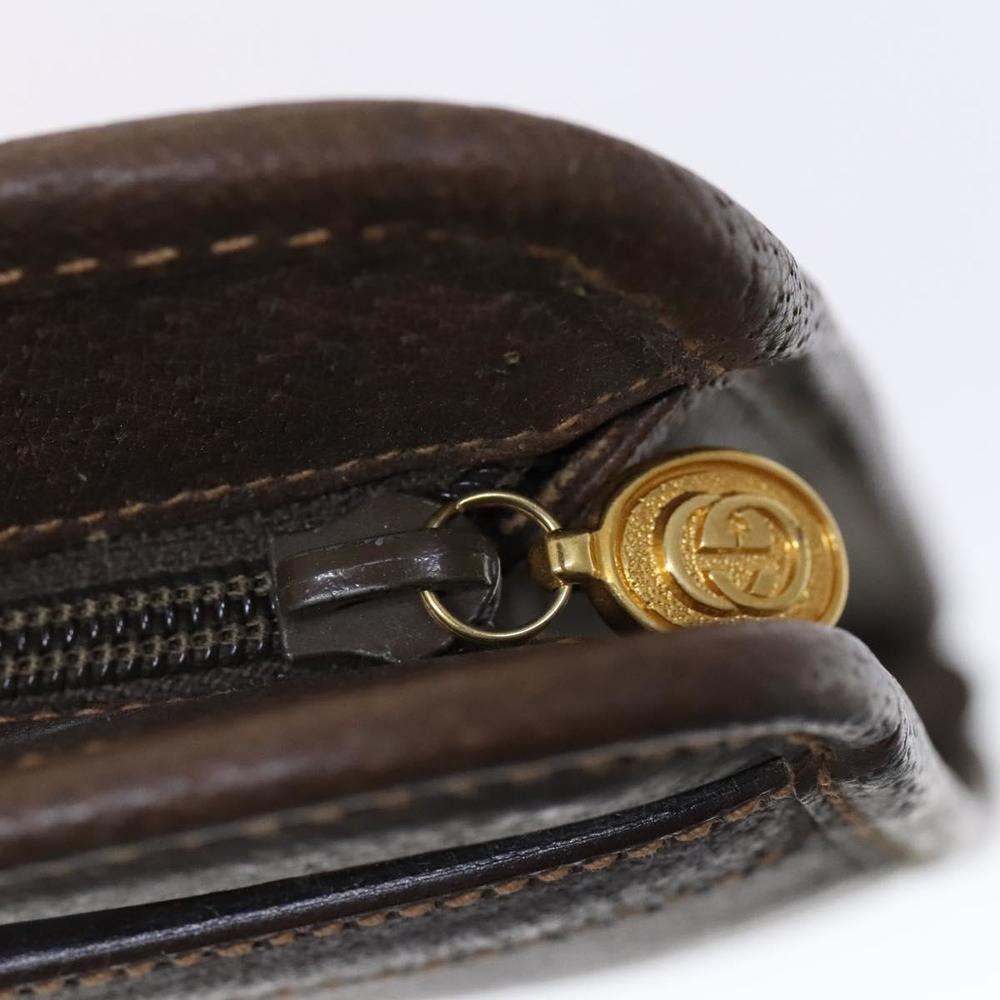 GUCCI Business Bag Leather 2way Brown Auth ep8518 - Picture 10 of 16